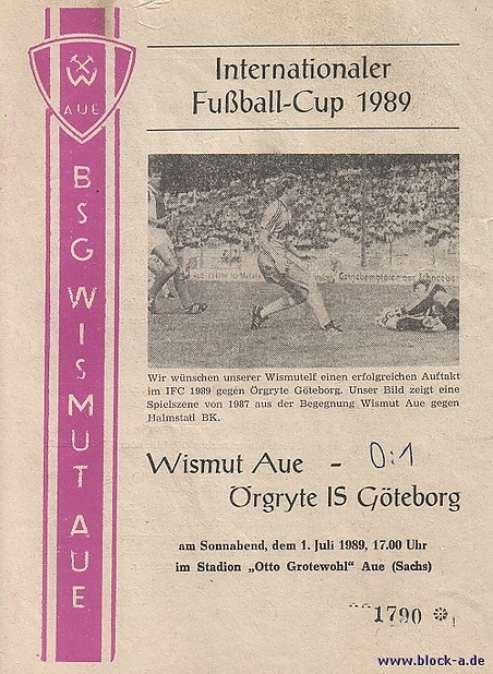 Aue-Göteborg