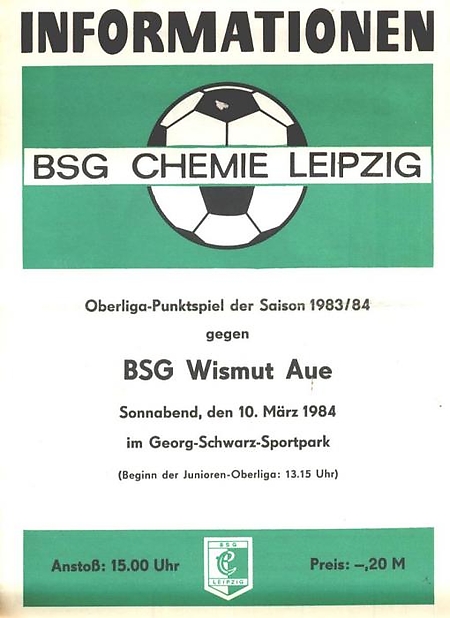Chemie Leipzig - Aue
