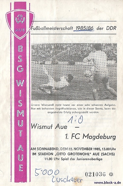 Aue-Magdeburg
