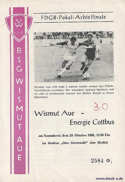 Aue-Cottbus