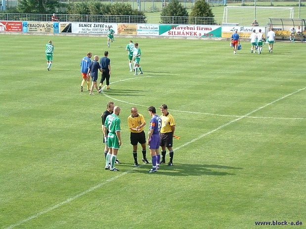 Vorbereitungsspiel in Blsany