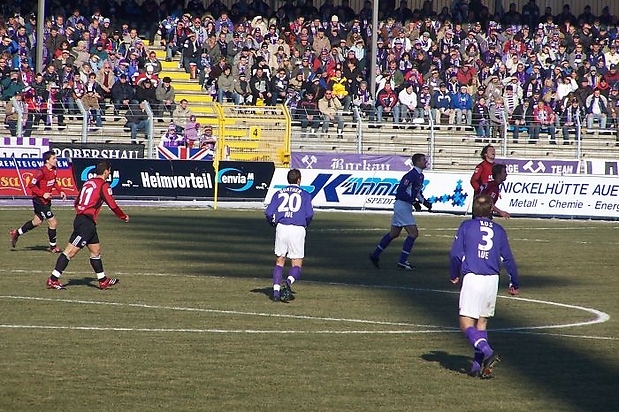 Aue-Burghausen 1:1