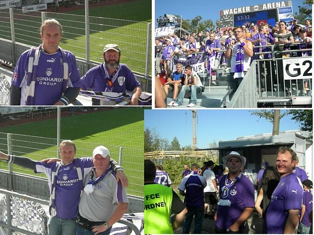 Aue Fans in Burghausen