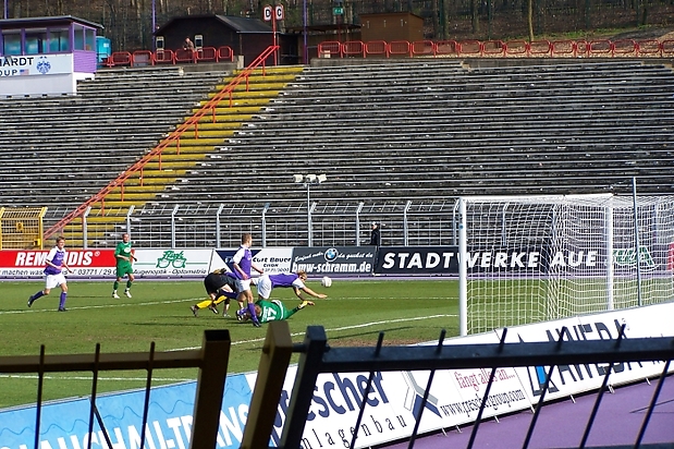 Aue ll vs. Chemie Leipzig