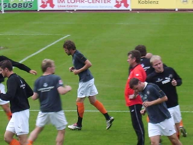 warm up in Koblenz