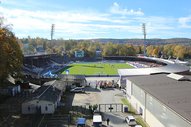 Oktober 2013 Aus Richtung Lößnitzer Eingang
