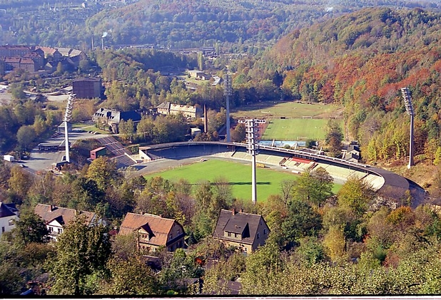 28.10.1991 Herbststimmung im Erzgebirgsstadion