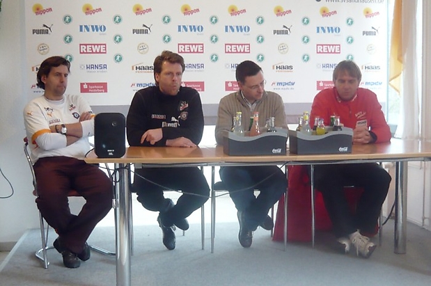 Pressekonferenz in Sandhausen