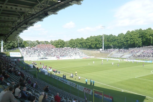 Blick von der Haupttribüne