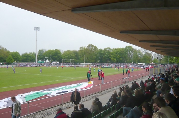 Blick ins Weserstadion-Platz 11
