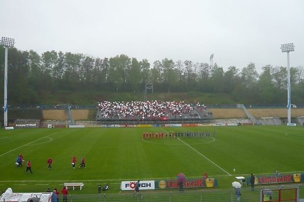 Kurz vor dem Anstoß