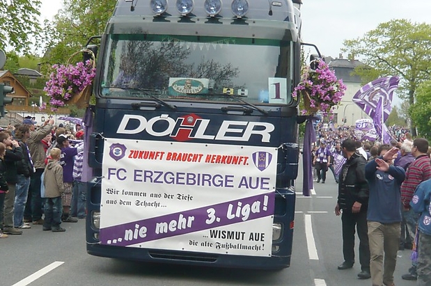 Geschmückter Truck