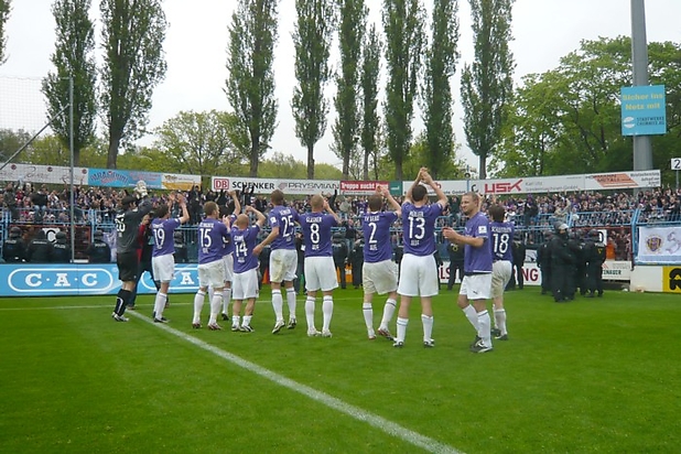 Abschied von den Fans