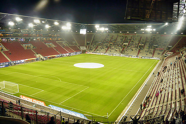 FCA vs. Aue 2-1 Blick aus Gästeblock