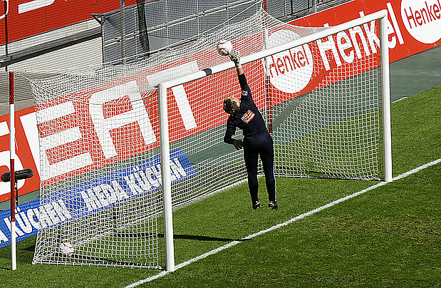 Einer drin, einer drüber.