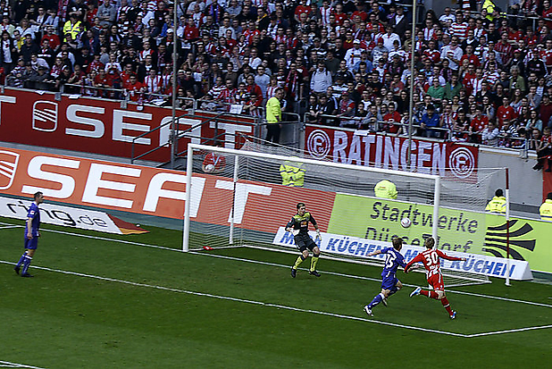 Spielminute 09 u. 31 Sekunden