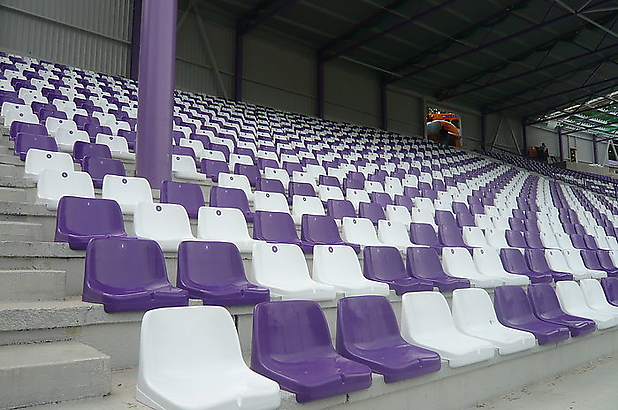 11.08.2010 Bestuhlung in Block E ist abgeschlossen