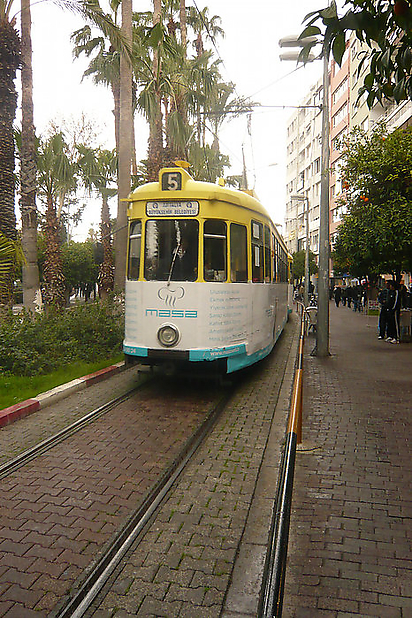 Fast wie in Chemnitz. Strassenbahn von Antalya