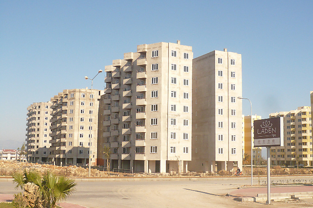 türkisches Heckertgebiet von Lara unweit der Hotels