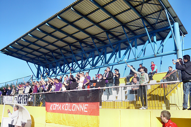 Auer Fans zum 2. Spiel gegen Eskisehirspor