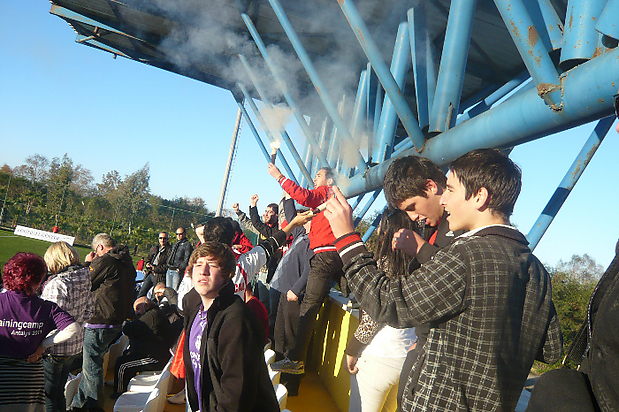 Die Fans von Eskisehirspor legten einen guten Support hin