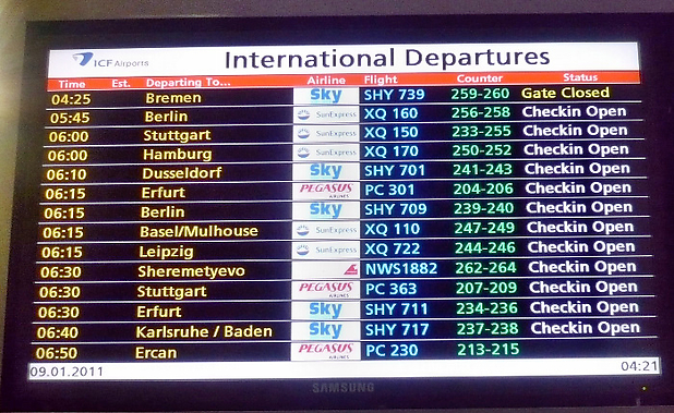 Es geht wieder nach Hause