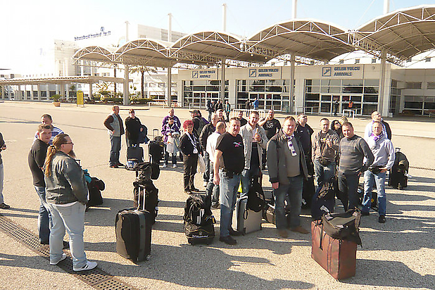 3.Ankunft 14.1.2012 Antalya Flughafen.