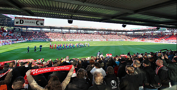 Einlauf der Teams
