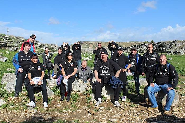 Ausflug ins Antike Perge - im Stadion.
