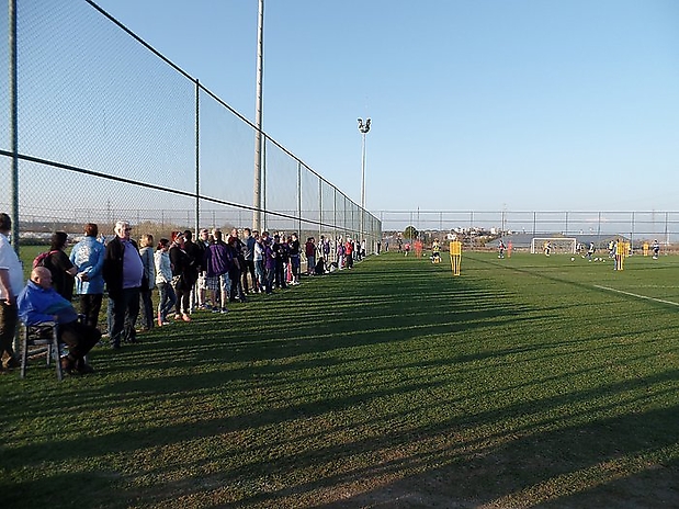 146-beim Nachmittagstraining vom FCE auf dem Gelände der Mehmet Aygün Football Academy, Platz C.