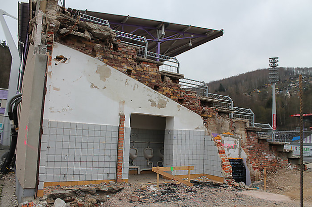 11.4.2016 Bauklo im Block M. Foto: Seifert