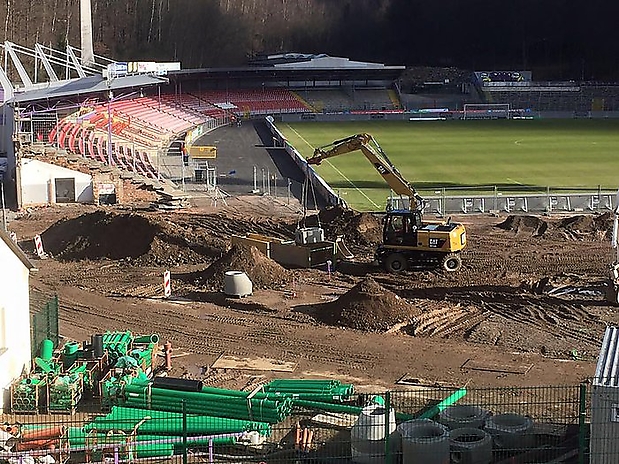 6. KW 2016 Tiefbauarbeiten. Foto: Röckert