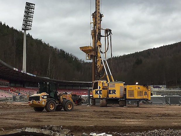 5. KW 2016 Rüttelstopfsäule zur Baugrundverbesserung. Foto: Röckert