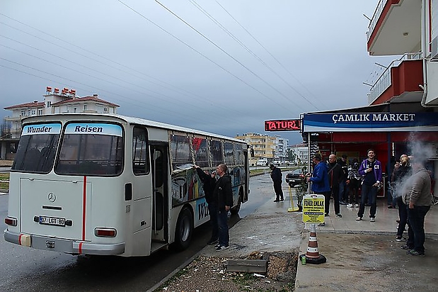 32. Ausflug am Montag - Getränke-holen-Stopp im Konsum