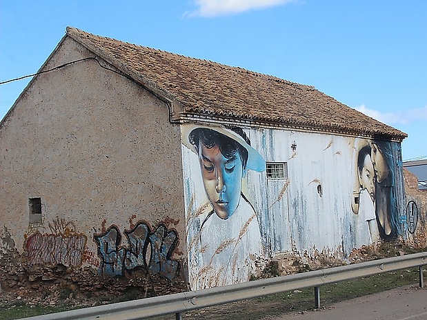 49.Hausmalerein in Spanien