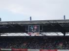 Spielstand kurz vor Schluß