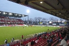 Blick von der Westtribüne