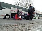 660-Ankunft in Stollberg Busbahnhof - Freitag 10.29 Uhr.